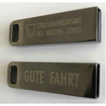 Black zinc alloy Usb flash disk direct type 4GB